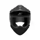 Forzza Casco Doble Propósito Solid Negro Mate ZZ120 Talla XL