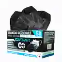 Covenant Tapabocas Desechables Negros