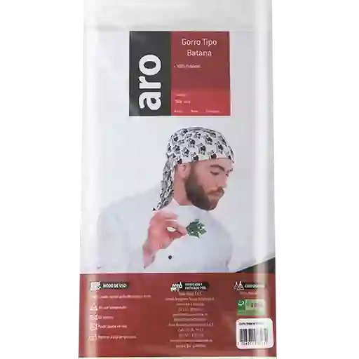 Aro Gorro Batana Blanco