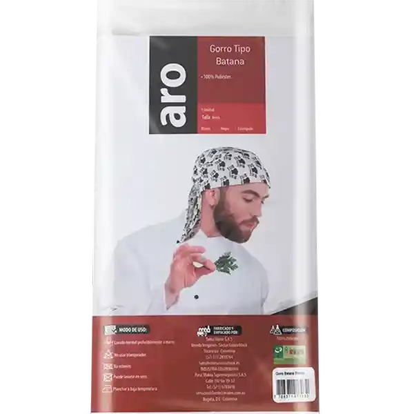 Aro Gorro Batana Blanco