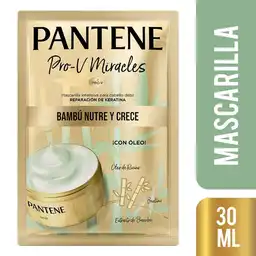 Mascarilla Intensiva Pantene Pro-V Miracles Bambu Nutre y Crece