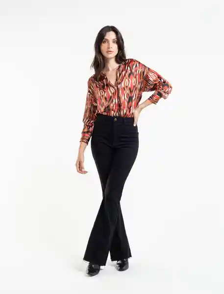 Camisa Per Naranja Tabasco Medio Talla M Naf-Naf 