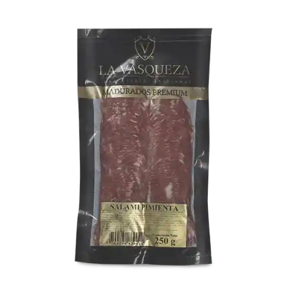 La Vasqueza Salami Pimienta Premium