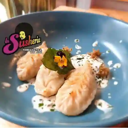 Gyozas de Ajiaco