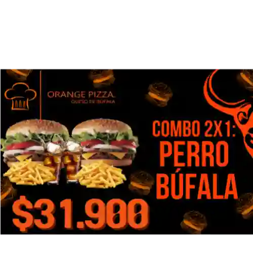 Combo Hamburguesa Búfala Especial X2