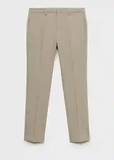 Pantalón Paris Beige Talla 36 Hombre Mango