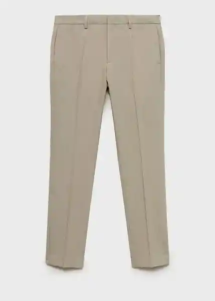 Pantalón Paris Beige Talla 36 Hombre Mango
