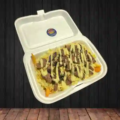 Salchipapa de Carne