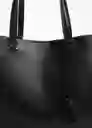 Bolso G Bello Negro Talla 99 Mujer Mango