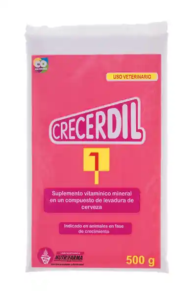 Nutrifarma Suplemento Vitamínico Crecerdil Nro. 1 500 g