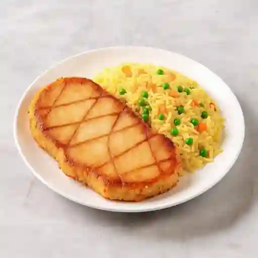 Arroz Chino con Chuleta