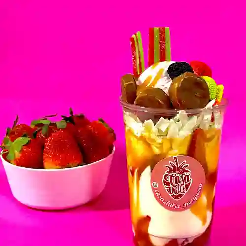 Fresas con Crema 16 Oz