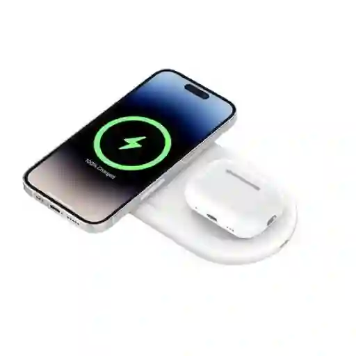 Belkin Base de Carga 2 en 1 Aw + IPH QI2 15W White