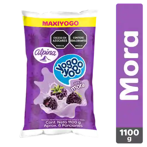 Yogo Yogo Yogurt Sabor a Mora