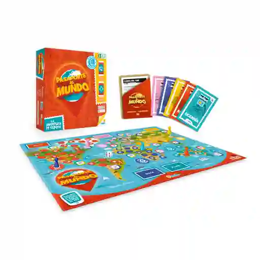 Pasaporte al Mundo Juego de Mesa 10