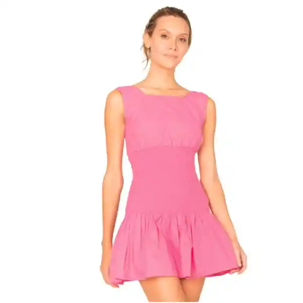 Vestido Corto Lawson A Fucsia Xs