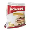 Kokoriko Carne de Hamburguesa de Pollo Apanada