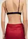Sujetador Artemisa Negro Talla M Mujer Mango