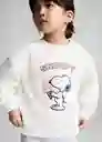 Buzo Buzo Sudadera Syice Offwhite Talla 97 Niñas Mango