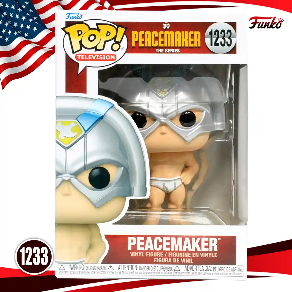  Funko Pop! Figura De Coleccion DC Peacemaker Peacemaker 