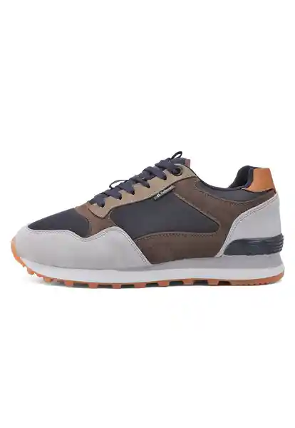 Tenis Hombre Gris-Azul Talla 40 609 Tellenzi