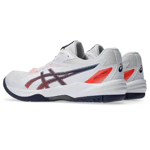 Asics Tenis Gel-Task 4 Para Indoor Hombre Blanco Talla 9.5