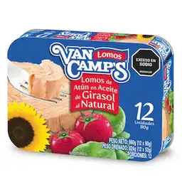Van Camps Lomitos de Atún en Aceite de Girasol