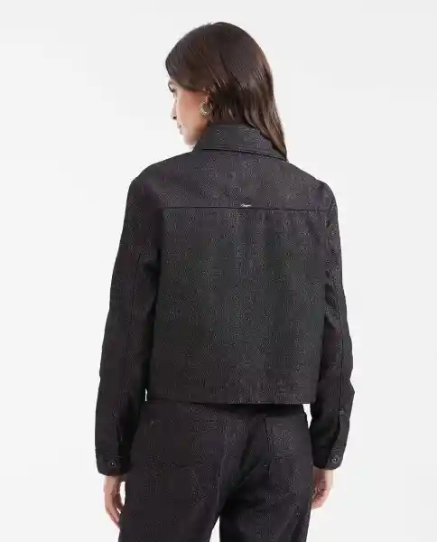 Chaqueta Straight Fit Negro Noche Ultraoscuro Talla S Chevignon