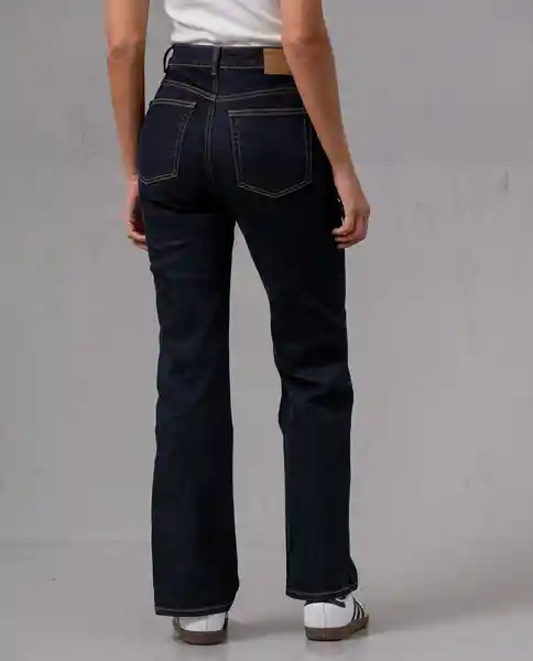 Jean Staight Mujer Azul Prusia Oscuro T 8 90748 Rifle