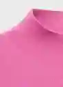 Jersey Chimney Fucsia Talla XS Mujer Mango