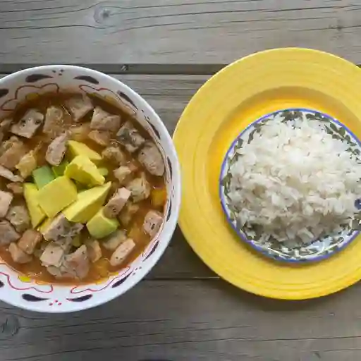 Cazuelita de Frijoles + Limonada