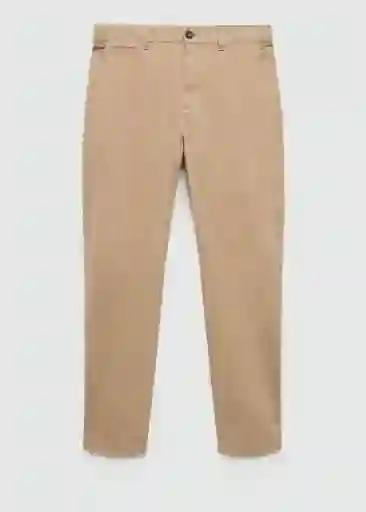 Pantalón Prato Beige Talla 38 Hombre Mango