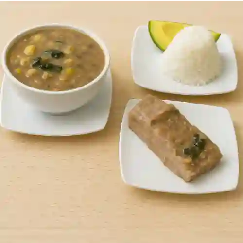 Plato Sopa Cuchuco de Trigo