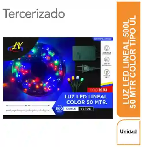 Luz Led Lineal Color Tipo Ul