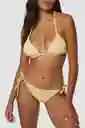 ONeill Top Bikini Saltwater Texture Venice Amarillo Talla XS