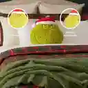Almohada Navideña Cabeza Gigante Serie The Grinch Miniso
