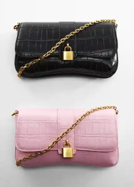 Bolso I Victoria Negro Talla 99 Mujer Mango