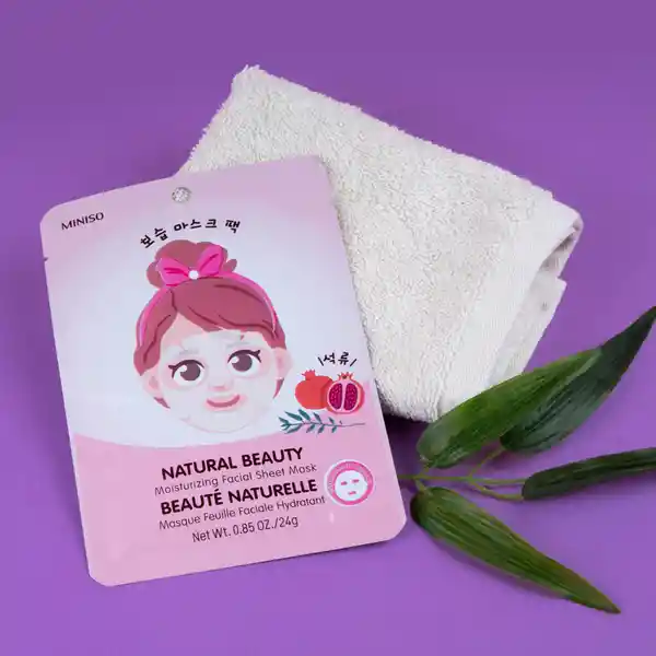 Mascarilla Facial Hidratante Natural de Granada Miniso