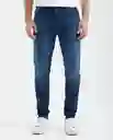 Jean Fit Rider Masculino Azul Frances Talla 30 Chevignon