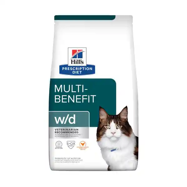 Hills Alimento Seco W/D Manejo Peso/Glucosa Gato