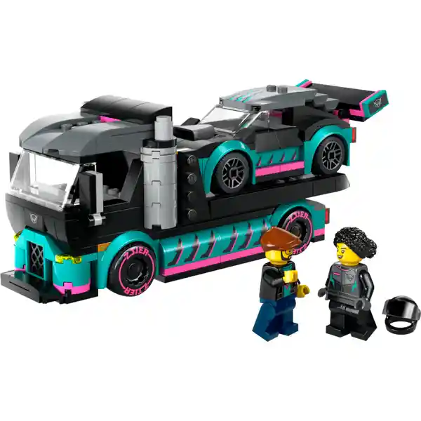 Set de Construcción Coche de Carreras y Transporte Lego