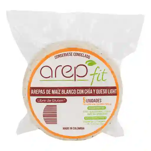Arepa Arepfit Maiz Blanco Con Queso Y Chia 675 g