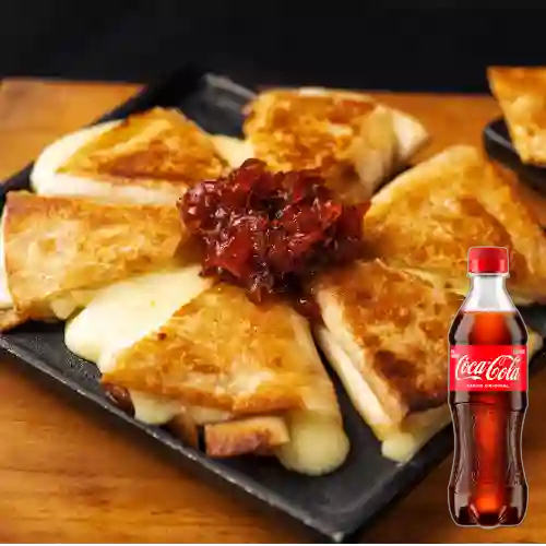 Combo Mini Quesadillas + Coca Cola Original 400 ml