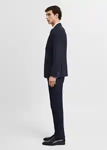 Blazer Americana Brasilia Navy Talla 46 Hombre Mango