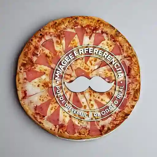 Pizza con Jamón Grande