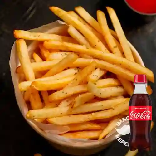 Combo Papa Francesa + Coca Cola Original 250ml