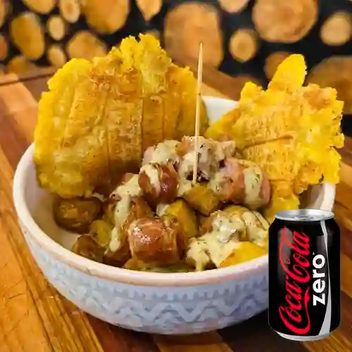 Combo Indiana + Coca Cola Zero 235 ml
