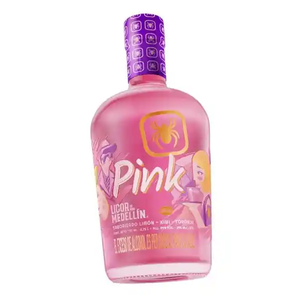 Pink Licor de Ron Medellin