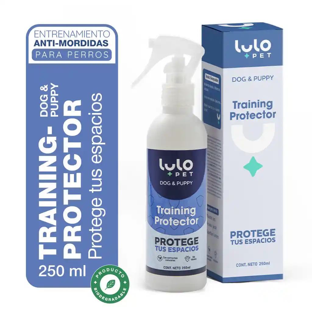 LuloPet Training Protector Dog y Puppy para Perro - 250 ml