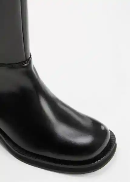 Botines es Crac Negro Talla 37 Mujer Mango